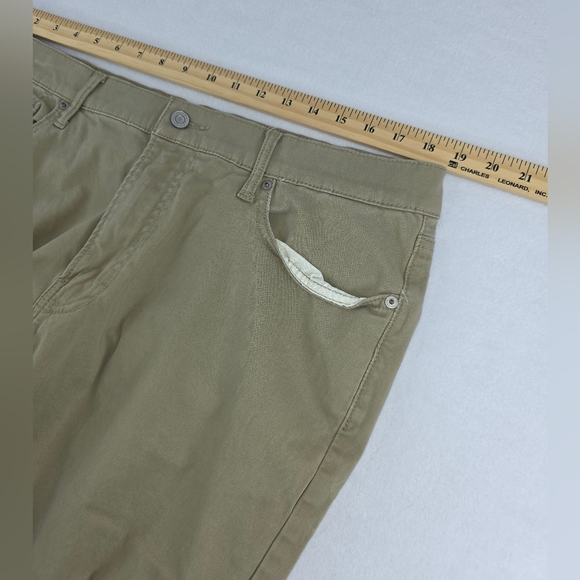 Lucky Brand Men's 410 Athletic Sateen Stretch Jeans Tan Size 36x30 T-3310 - Picture 5 of 10